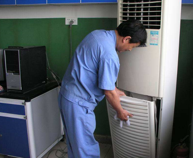 柜机空调不制冷维修案例